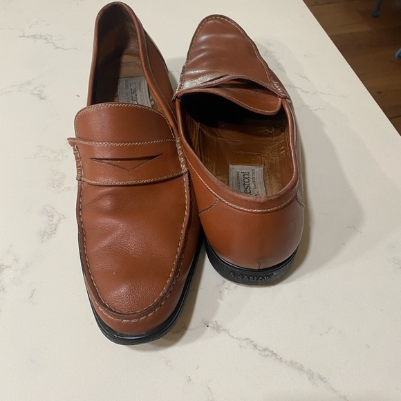 A. Testoni made in Italy brown loafer - Picture 2 of 5